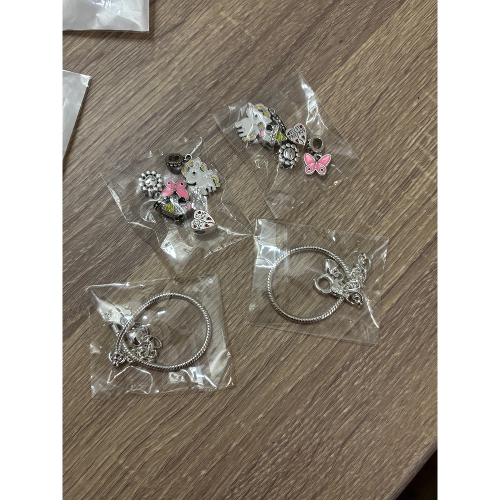 Kids 5 PR Charms and Bracelet- Set of 2